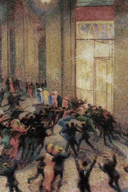 Galleria di Milano di Carlo Carrà