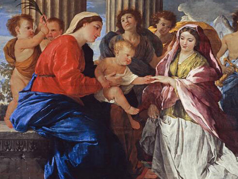 Nicolas Poussin, The Mystic Marriage of Saint Catherine