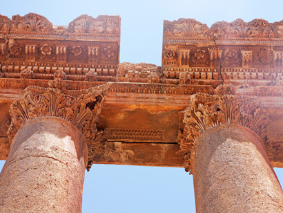 Temple in Baalbeck, Lebanon