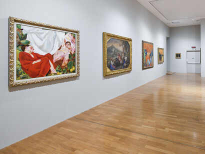 Viaggio controcorrente. Arte italiana 1920-1945. Installation view. Courtesy of GAM