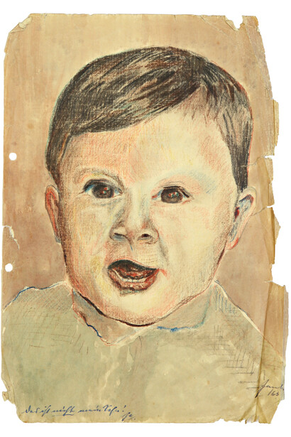 Karl Hans Janke
Knabenbildnis, 1963
mixed media on paper
29,5 x 21cm