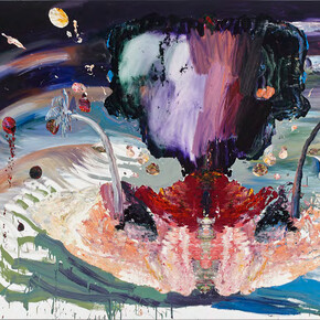Ben Quilty, Utopia, 2014, Oil on linen, 202 x 265 cm; 79 1/2 x 104 3/8 in