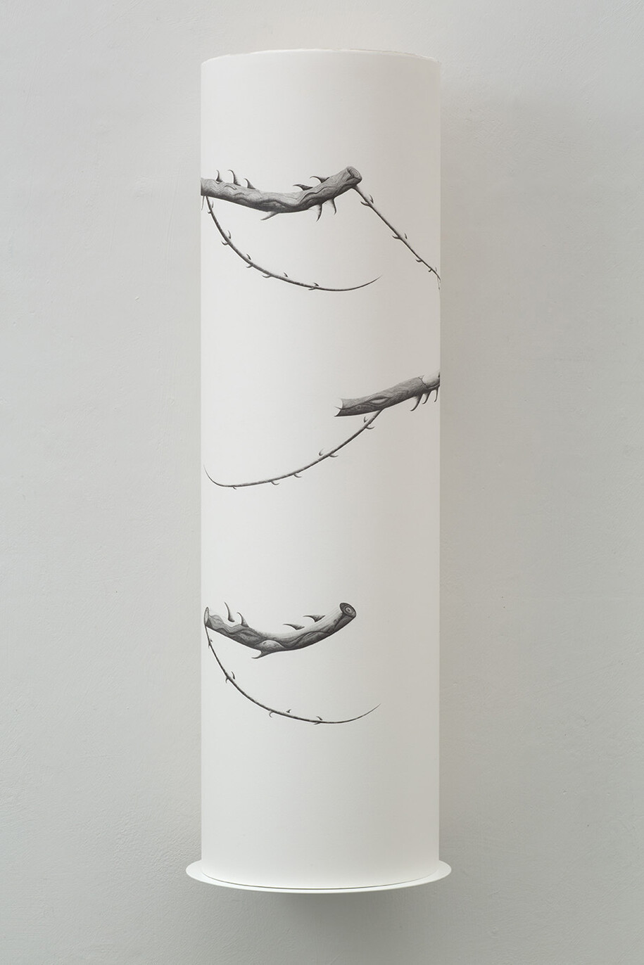 Sarah Woodfine, Untitled IV, pencil on paper, 2015