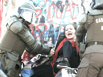 La violencia de los carabineros, en el punto de mira
