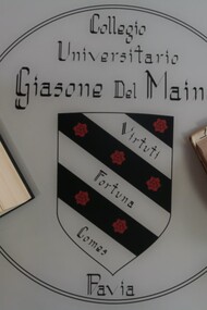 Il logo del Collegio Giasone del Maino, Pavia, Italia