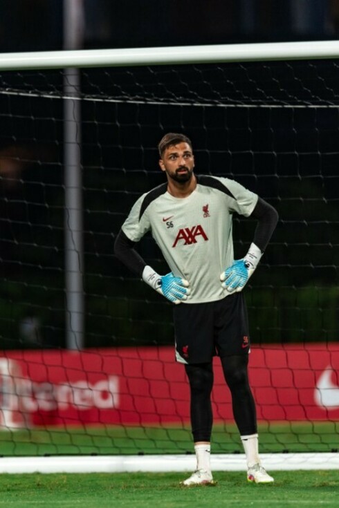 Giorgi Mamardashvili is a Georgian professional footballer who plays as a goalkeeper for Premier League club Liverpool and the Georgia national team