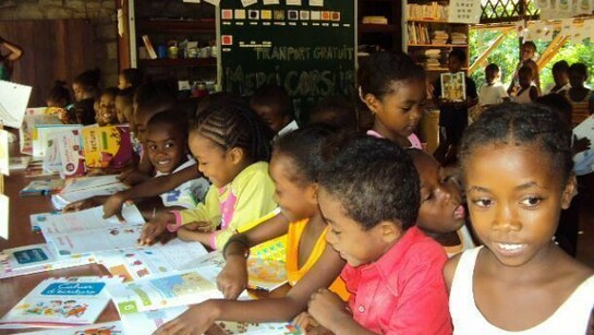 Les enfants de l'école Graine de riz