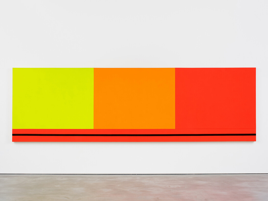 Peter Halley, Exhibition view. Courtesy of Modern Art