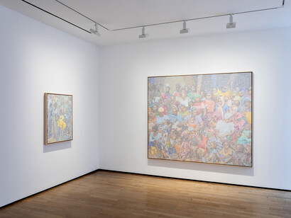 Alioune Diagne, Saytu, exhibition view. Courtesy of Templon
