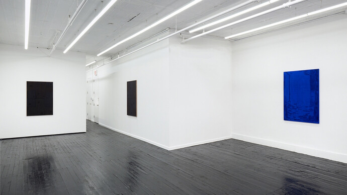 Alison Hall, Spirits (where the water tastes like wine), exhibition view. Courtesy of Kate Werble Gallery