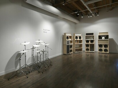 Velocity / Strata, Exhibition view. Courtesy of Linda Warren Projects