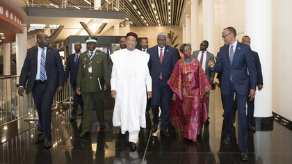 The Extraordinary Summit on the AfCFTA in Kigali, Rwanda. Copyright © 2018 African Union Commission. All Rights Reserved