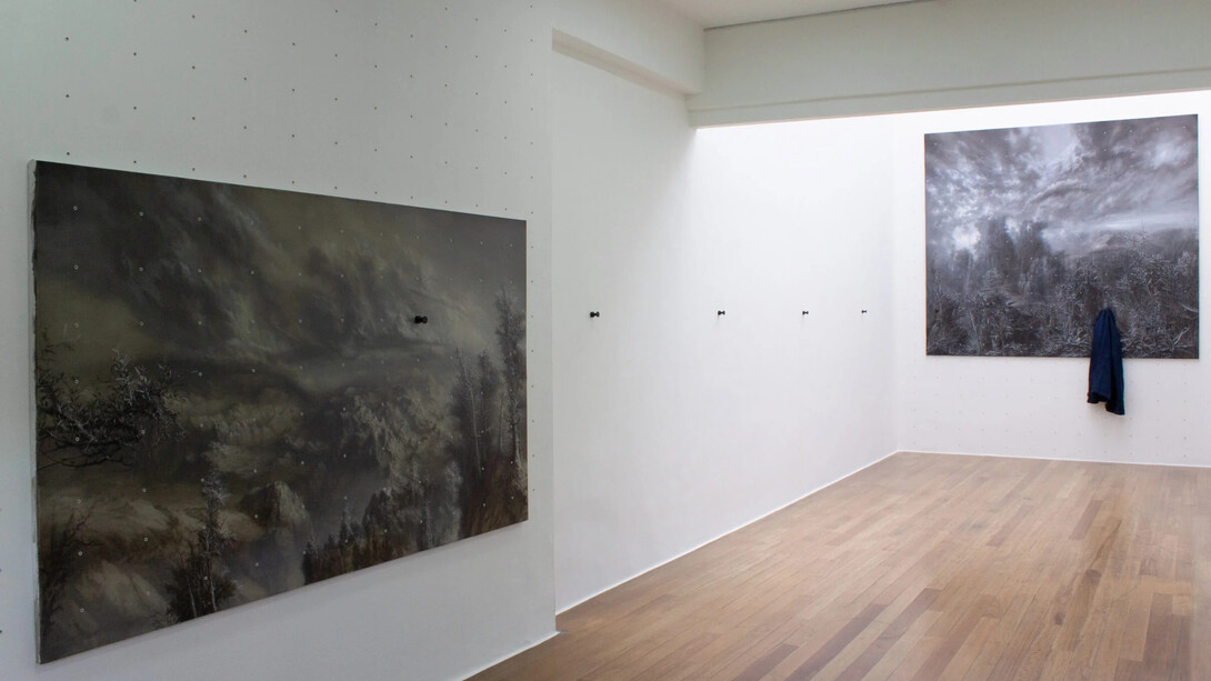 Pipo Hernández Rivero, Normas para no estar, vista de exhibición. Cortesía de Galería Nueveochenta 