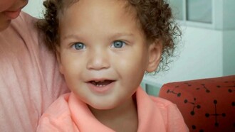 Baby battles Stoneman syndrome, a rare disease that causes the muscle to turn to bone