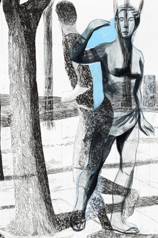 Marc Desgrandchamps, Southill Park, 2018 © Galerie Lelong & Co.