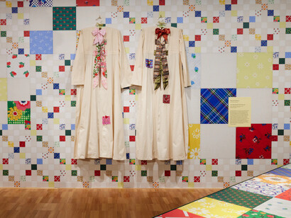 Raquel Caballero, The patchwork portal, exhibition view. Courtesy of Art Gallery of NSW