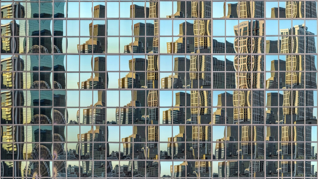 Peter Essick, Downtown Atlanta, GA X36 (1/5) (detail), 2025. Courtesy of Spalding Nix Fine Art