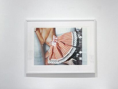 Sophie Delaporte, The thread between, exhibition view. Courtesy of Sous Les Etoiles Gallery