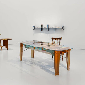 Rio Kobayashi, Crooked pencils, exhibition view. Courtesy of Kate MacGarry Gallery