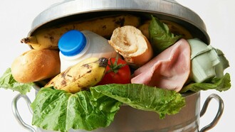 Comida en la basura