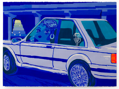 Branche Coverdale, Around the Block, 2023. Courtesy of the artist and Paradigm Gallery + Studio