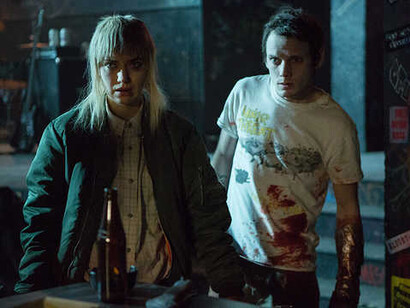Imogen Poots and Anton Yelchin in Green Room