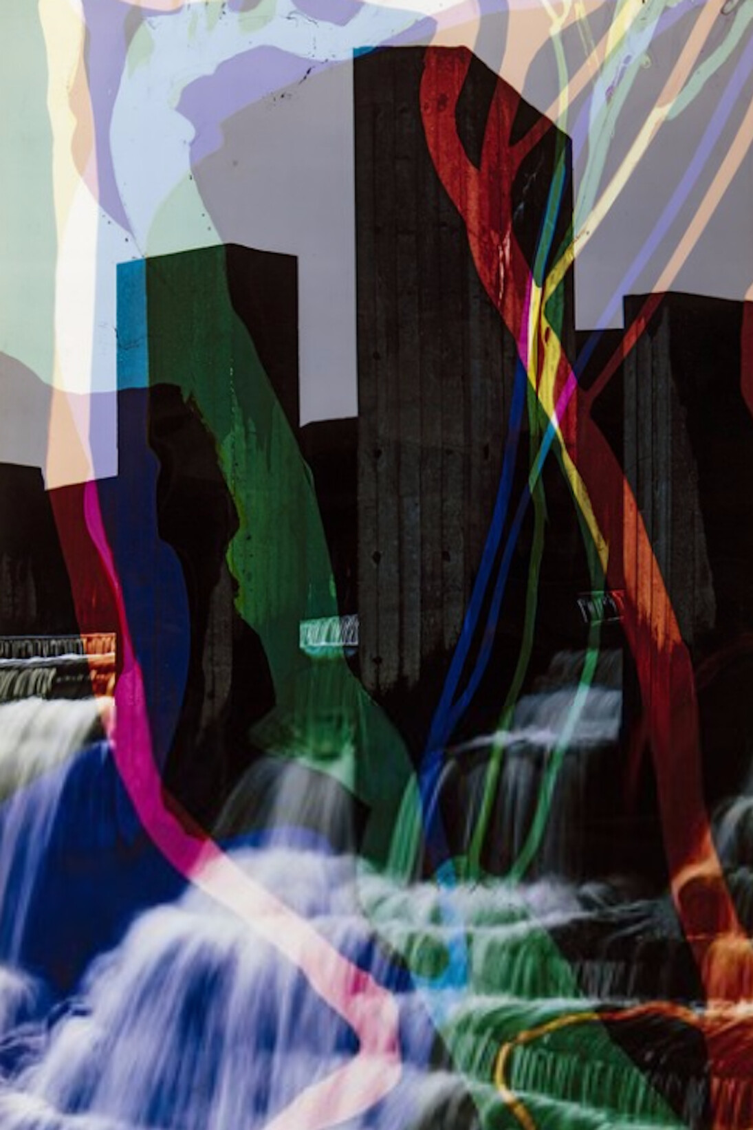 Matthew Brandt, Stepping Stone Falls 2 Y3M2C1, 2016. Courtesy of Yossi Milo Gallery