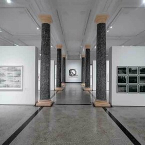 Various artists, Contemporary drawings, exhibition view. Courtesy of Latvian National Museum of Art