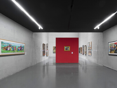 Revolutionary art, exhibition view. Courtesy of Long Museum