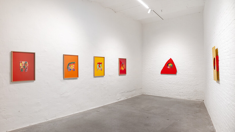 Serban Ionescu, Viscus, exhibition view. Courtesy of Plus One Projects 