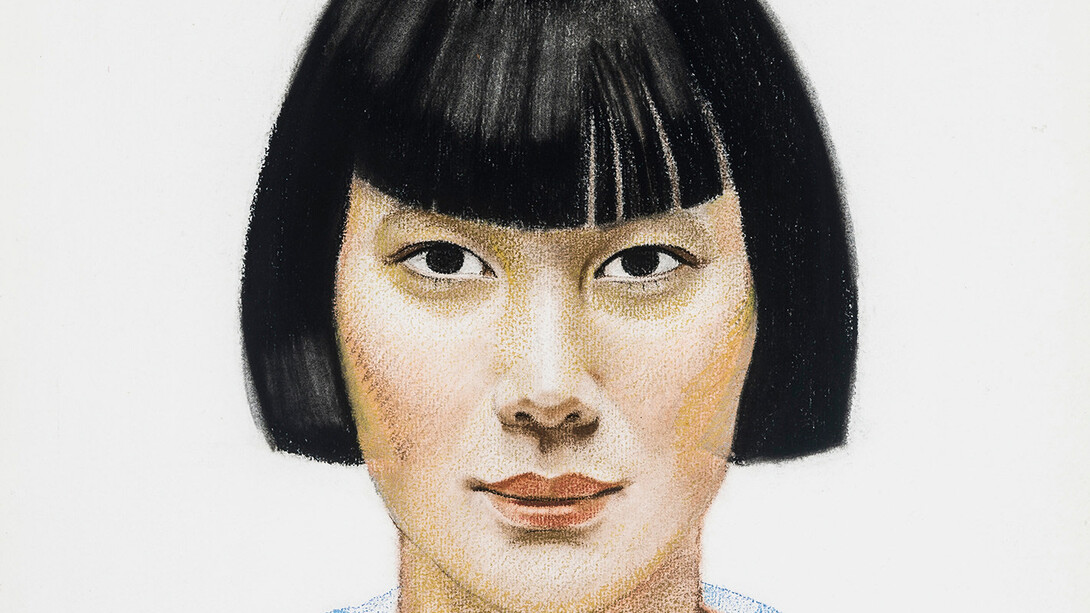 Winold Reiss, Japanese girl. Courtesy of Hirschl and Adler Galleries