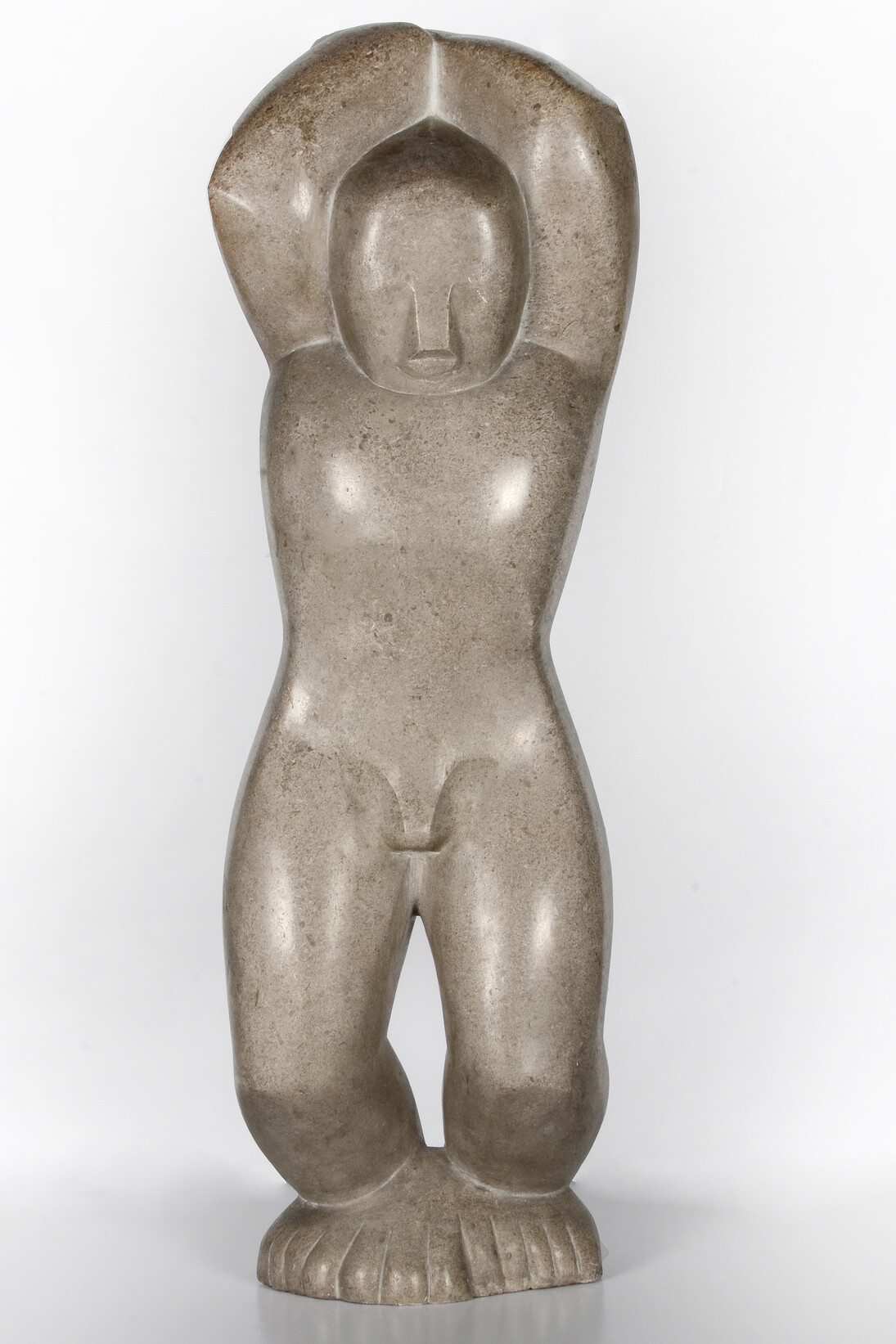 Leon Underwood, The Diver, c.1932, Hopton Wood Stone