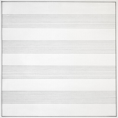 Agnes Martin (1912-2004), Untitled #10 1990, Pace Gallery, New York © 2015 Agnes Martin / Artists Rights Society (ARS), New York
