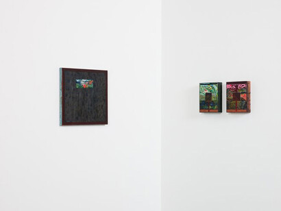 Jessica Palermo, The pull, exhibition view. Courtesy of Smoke the moon Gallery