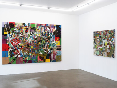 Kaspar Bonnén, Reliques from inhabited spaces, exhibition view. Courtesy of Charlotte Fogh Gallery