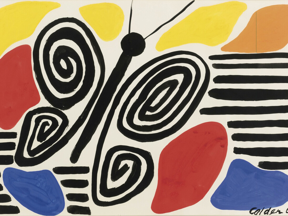 Alexander Calder, Black Butterfly, 1969