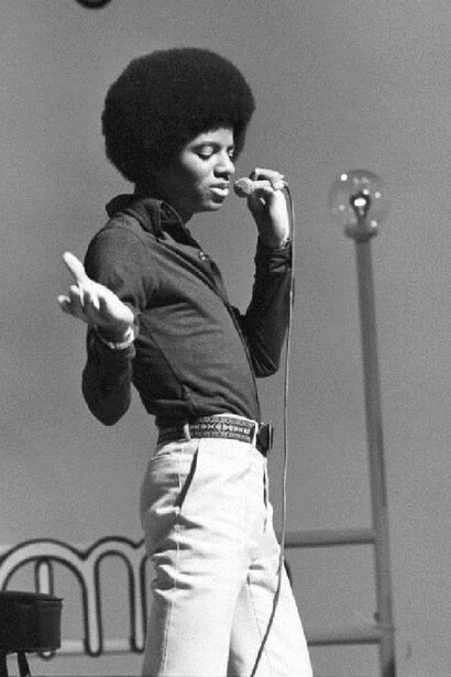 Michael Jackson when he was practically a kid