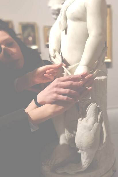 Valori Tattili, 2019. Courtesy Accademia Carrara, Bergamo