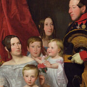 Ferdinand Georg Waldmüller, Familienportrait Gierster, 1838 © Sammlung Roland