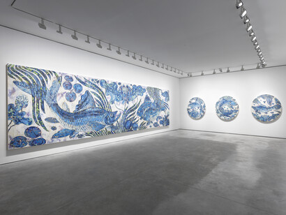 View of the exhibition Baka at Perrotin Paris. Photo: Claire Dorn
©2019 Takashi Murakami/Kaikai Kiki Co., Ltd. All Rights Reserved. Courtesy Perrotin