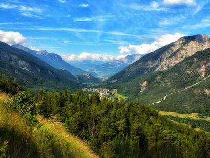 La Val di Susa (Piemonte, Italia) ha una forte vocazione turistica