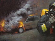 Luca Indraccolo, SMF•53•21•40•73•26,  2018,  Oil  on  Canvas