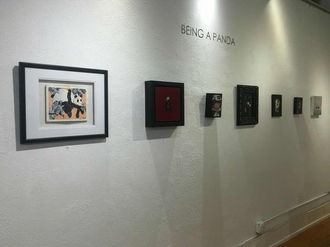 Being a Panda. Courtesy of Flower Pepper Gallery