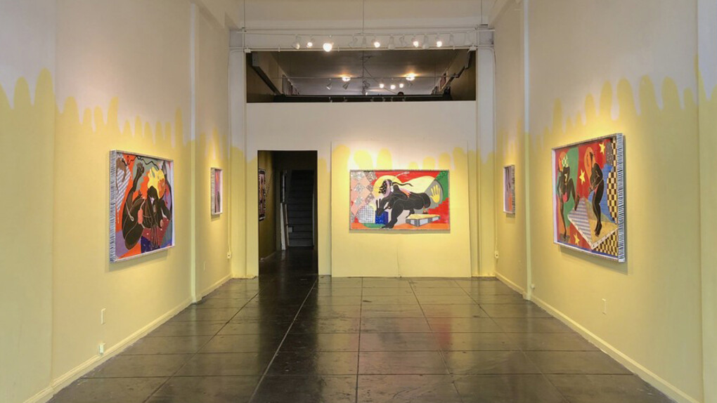Theresa Chromati, Exhibition view. Courtesy of New Image Art