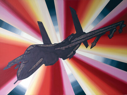 Sergey Shutov, At dawn, 2013, Mixed media, 119 x 180 cm