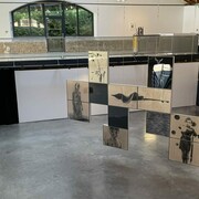 Luc Doerflinger, Somnium, vue de l'exposition. Avec l'aimable autorisation de la Galerie Modulab