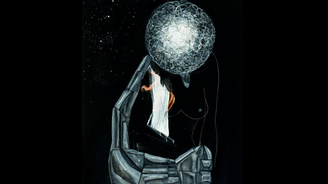 Beware of Darkness. Courtesy of Galerie Almine Rech