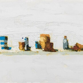 Stanley Bielen, In waiting, 2024. Courtesy of Kathryn Markel Fine Arts