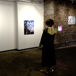 Various artists, Sake and a dream: artists’ exploration of bobu, exhibition view. Courtesy of Zepster Gallery 