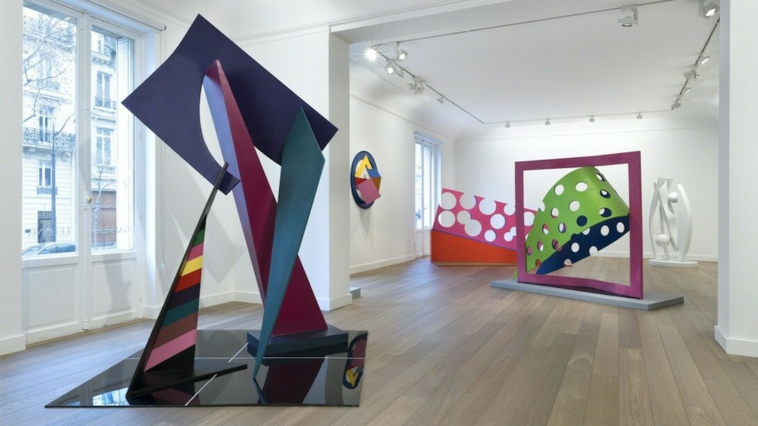 Dans la couleur, exhibition view. Courtesy of Galerie Lelong